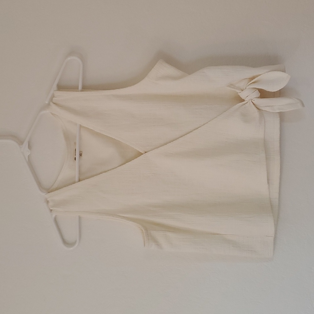 Madewell Wrap Front Top
